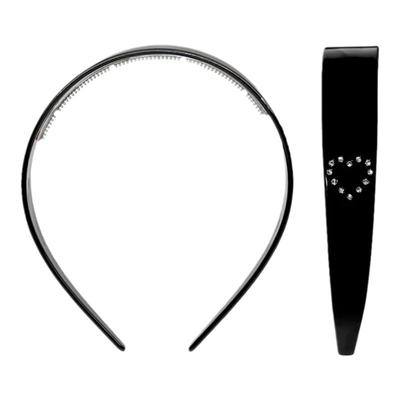 经典复古！emijay爱心钻石发箍