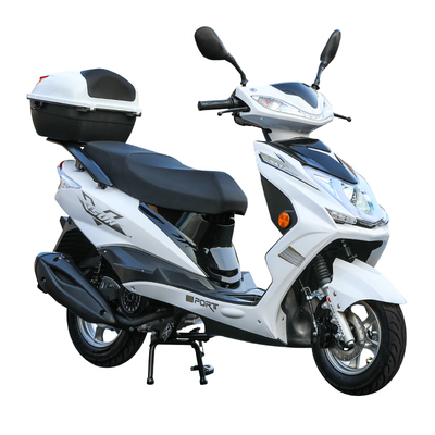 尚领125C踏板车摩托车燃油车国四电喷省油男女迅鹰整车外卖可上牌