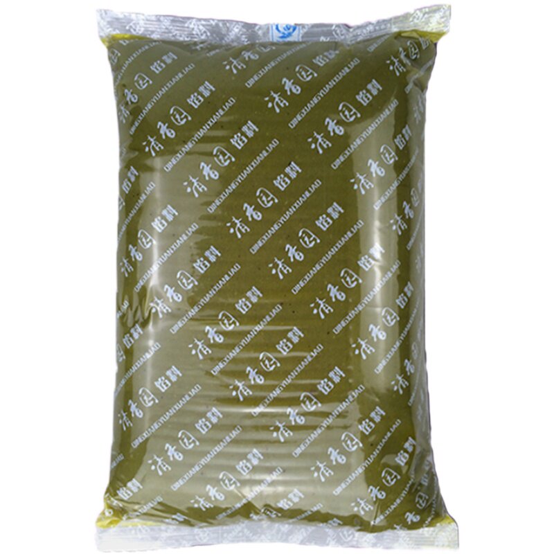 清香园板栗绿豆沙红豆沙豆沙馅 烘焙原料月饼商用豆沙饼馅料9斤