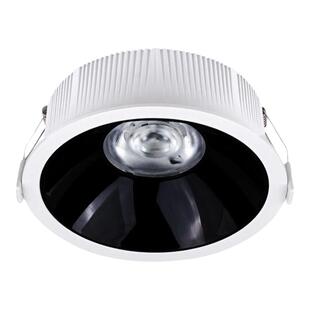 超薄防眩光射灯led吊顶天花灯嵌入式24W30W开孔16公分cm160mm聚光