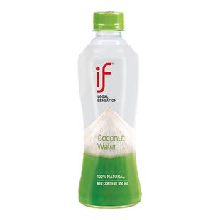 百亿【肖战代言】泰国进口if椰子水350ml*24瓶电解质饮料果汁饮品