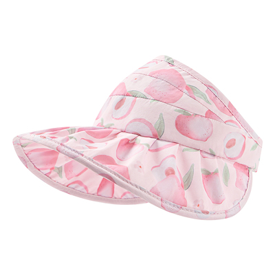 尼多熊儿童防晒帽婴儿遮阳帽空顶