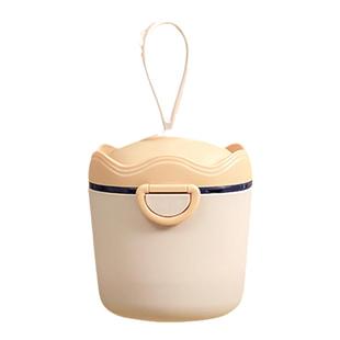 zazababy婴儿宝宝奶粉盒便携式外出密封防潮分装格盒辅食米粉盒