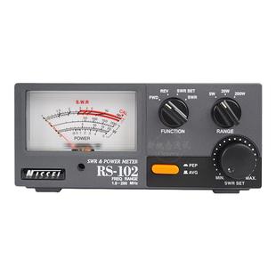 NISSEI纳胜 RS-102 短波驻波表功率计1.8-200MHz 200W HF指针仪表