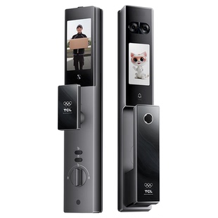 TCL智能锁入户门双屏ai智能门锁K11 Pro防盗门人脸猫眼密码指纹锁
