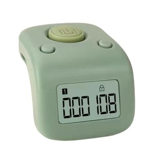 一心充电款计数器夜光记数器手指型计次器带锁防误碰多通道记次器