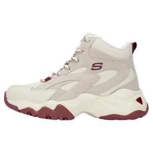 斯凯奇官方正品加绒女鞋运动鞋2025秋季新款保暖熊猫老爹鞋高帮鞋