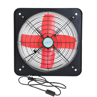 工业排气扇厨房强力家用静音16寸窗式大功率排风换气扇油烟抽风机