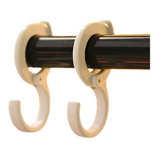 日式s型挂钩多功能卡夹锁扣挂钩环扣吊钩卫生间毛巾衣柜挂包钩子