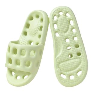 三利漏水浴室拖鞋女四季家用eva室内防滑情侣卫生间专用男士凉拖