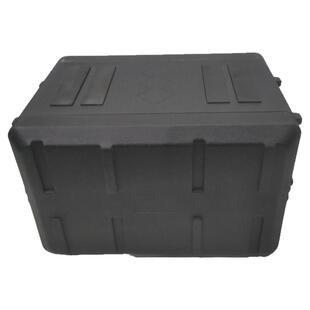 舞台演出PE塑料功放箱便携式带提手2u3u4u6u防水防尘功放机柜