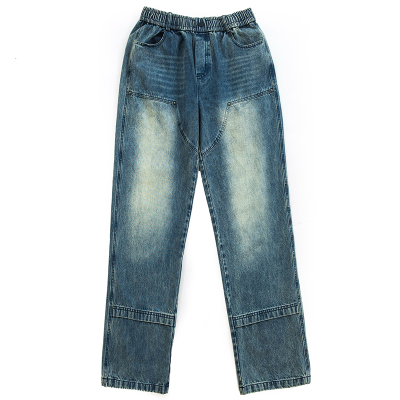 烦恼的Octopusl美式伐木牛仔裤男