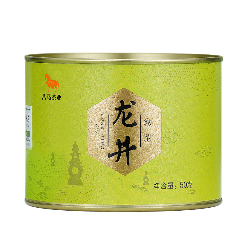 八马茶业2026新茶浙江龙井茶50gx3罐