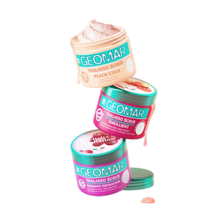 Geomar/吉儿玛蜜桃葡萄草莓精油海盐身体磨砂膏600g去角质吉尔玛