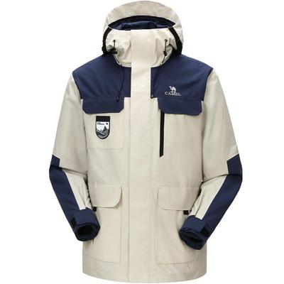 骆驼工装icon撞色潮流外套