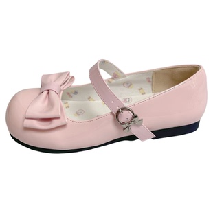 现货小奶芙【低跟】落寻森原创lolita鞋圆头小皮鞋可爱lo鞋洛丽塔