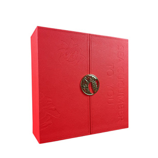 双开设计海参礼盒空盒一斤装海参包装盒高档亚克力内盒通用海参盒