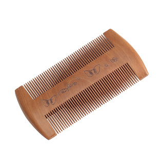 檀木篦子梳虱子梳超密齿梳儿童去虱卵刮头按摩去虫卵细齿加密木梳