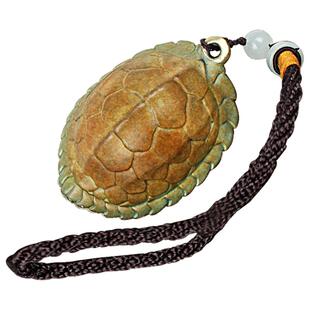 《富甲天下》铜彩乌龟壳手把件解压龟甲摆件男士文玩随身创意挂饰