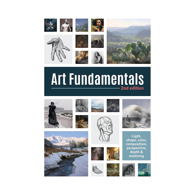 【现货】Art Fundamentals 艺术基础(第二版):光,形状,颜色,透视,深度,构图和解剖学书籍进口原版