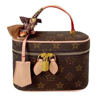 优草坊女包新款时尚百搭单肩斜挎包网红爆款盒子包高级感化妆包