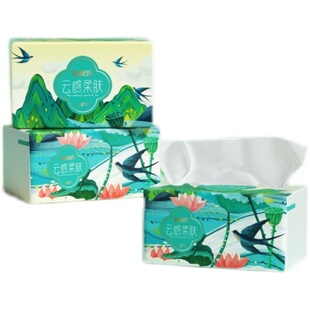 备家洁大包纸巾春升级加量款460张五层加厚可湿水20包抽纸