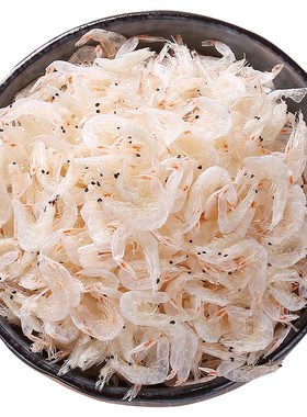 渔食客无盐淡干虾皮虾米