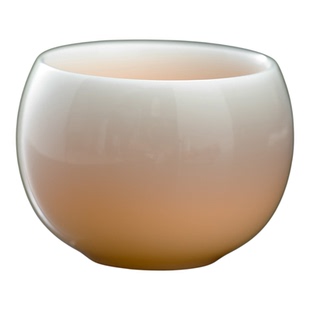 120ml高档冰种玉瓷品茗杯璞玉茶杯单个功夫茶具茶盏禅定杯主人杯