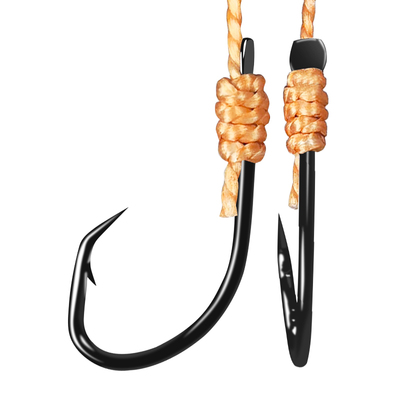钓甲鱼钩黑鱼钩黄鳝钩单钩子线钩