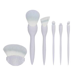 LADES/蓝蒂丝6支北极星化妆刷套刷眼部新手便携散粉刷 修容刷工具