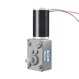 新永泰5840涡轮蜗杆微型直流减速电机自锁调速慢速31ZY马达12V24V