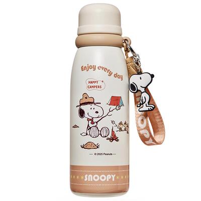 史努比学生运动保温杯