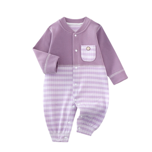 德绒婴儿连体衣服秋冬款内搭打底婴幼儿保暖内衣冬装男女宝宝睡衣