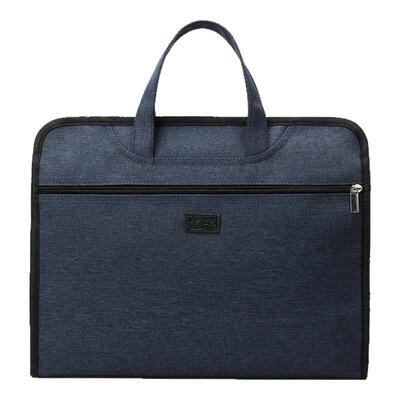 中迈8015双层手提文件包可印资料袋商务包会议手提袋会议包公文包