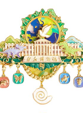 国自博自然星球旋转夜光冰箱贴