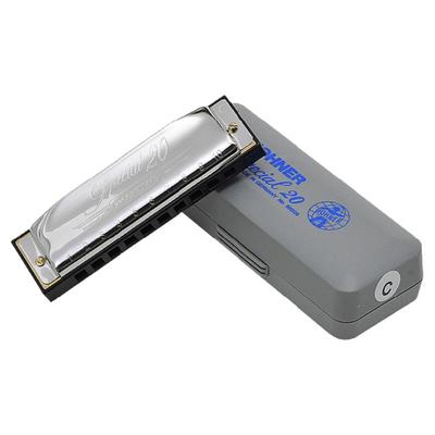 和来爱尔兰十孔口琴sp20带低音6