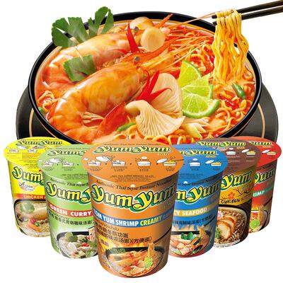 冬阴功咖喱泰国方便面养养