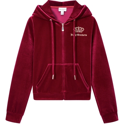 JuicyCouture橘滋丝绒外套