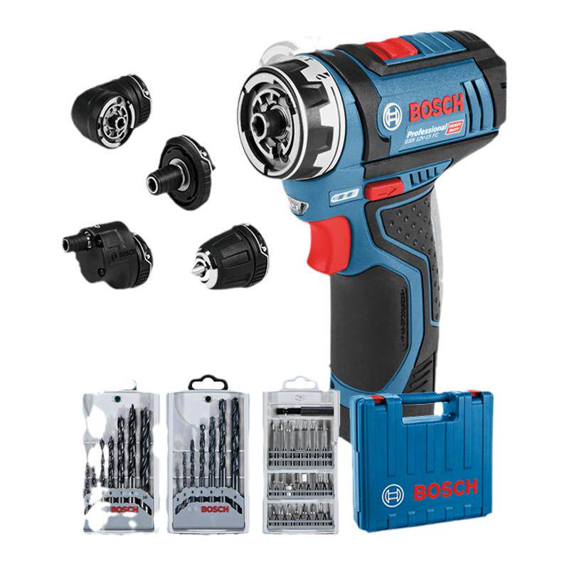 博世充电式电动螺丝刀GSR12V-15FC家用调速进口工具小型12V锂电钻