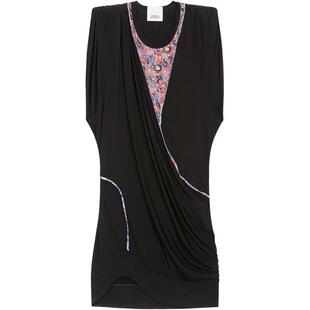 ISABEL MARANT YAELIS法式无袖拼接图案连衣裙女