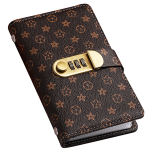 2026新款现金存钱本密码锁儿童理财存钱夹钱册可放只放现金收纳袋大容量纸币钱币钞票收纳册1万元纸币存钱袋