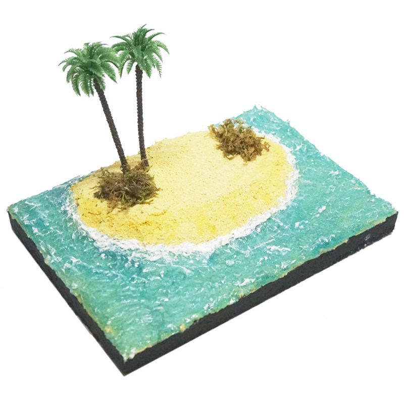 亲子DIY手工制作海岛情景新手包