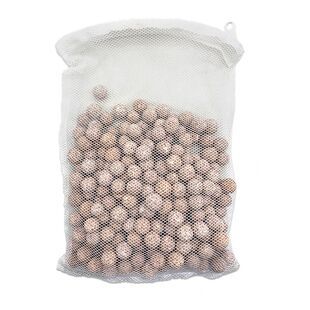 鱼缸过滤材料中空石英球小颗粒小型混合滤材陶瓷净水滤材