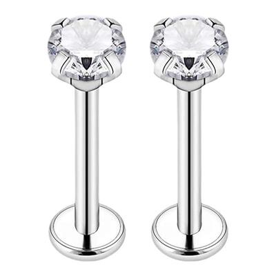 钛合金耳钉女养耳洞耳骨钉