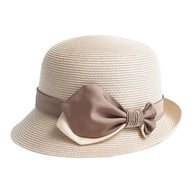 夏季防紫外线卷边草帽新款渔夫