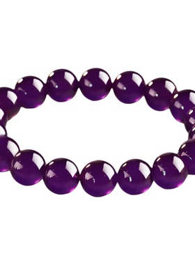 金至尊水晶物语手链紫水晶水晶白水晶红玉髓男女同款DIY手链