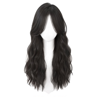 【秋霜水波】同秀免戴发网假发女羊毛卷长卷发真人发丝假发全头套