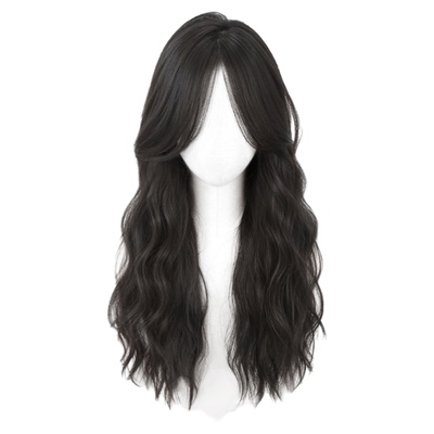 不用带发网羊毛卷水波纹长卷发