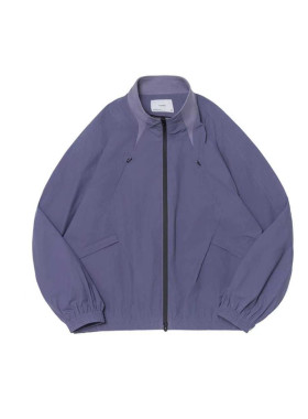 DWR抗皱切割拼接校服夹克外套