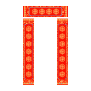 2025蛇年新款蜡染对联纸空白手写春联专用纸万年红写福字的斗方批发红纸大张结婚春节过年对联纸自写七言作品